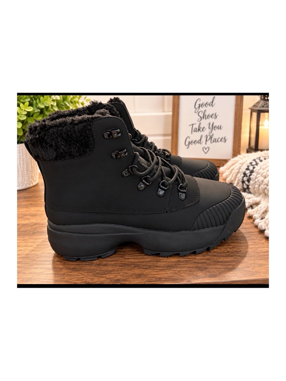 Waterproof Winter Snow Boots for Women丨Insulated-Warm Fur-Lined Booties